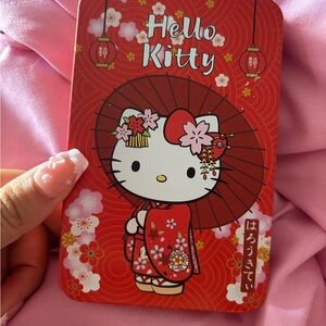 Hello kitty kimono tin box